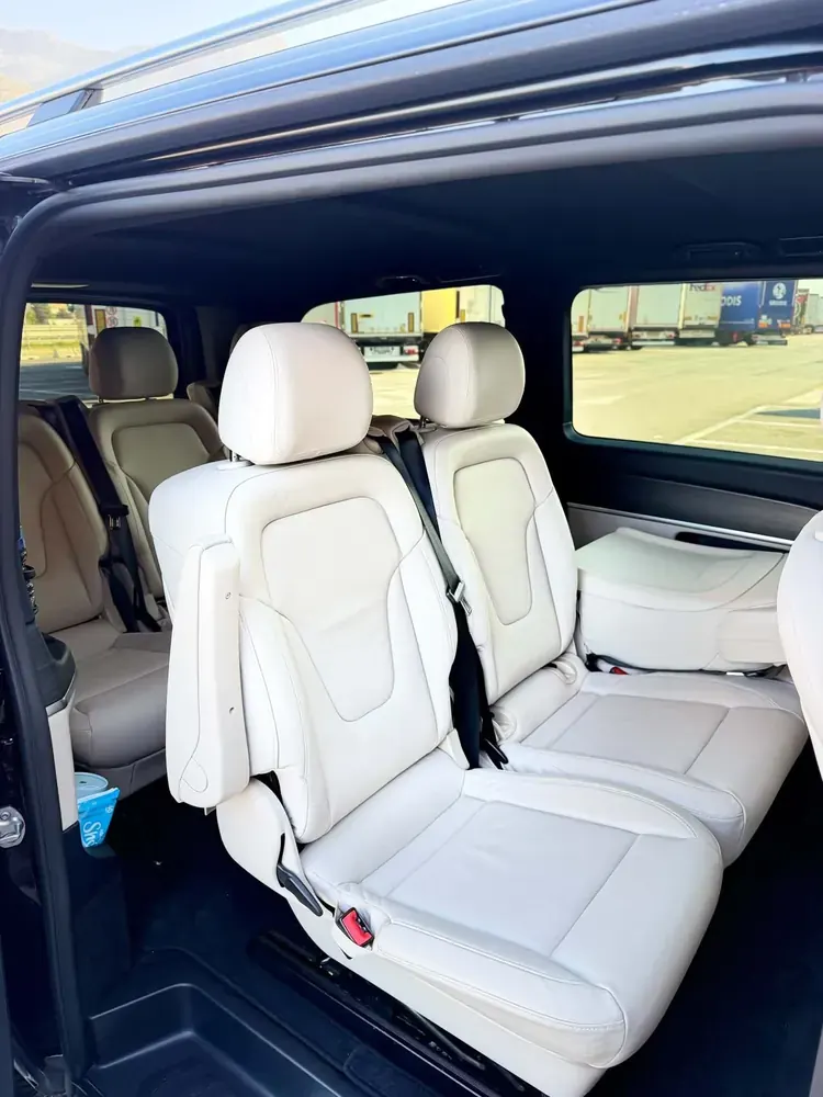 Luxury van interior